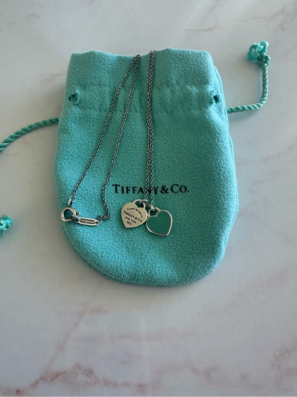Tiffany & Co. mini hearts necklace